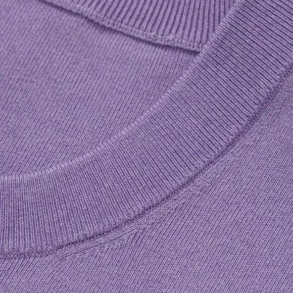 CHICJOC Women Silk blend top in grape purple size 42 - Picture 15 of 16